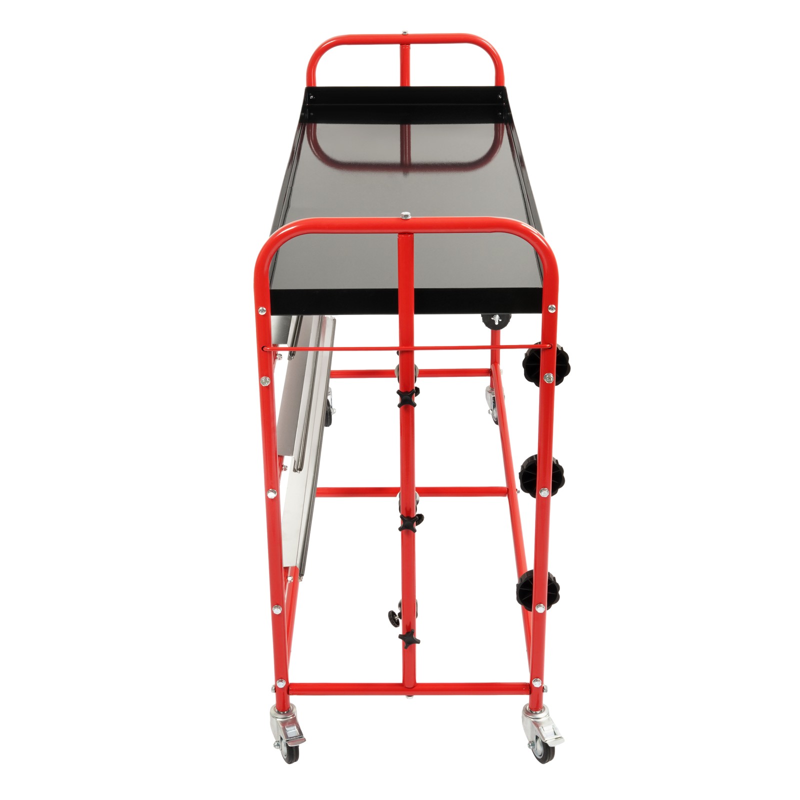 36" Mobile Masking Paper Machine with Storage Trays Multi-Roll Masking Dispenser