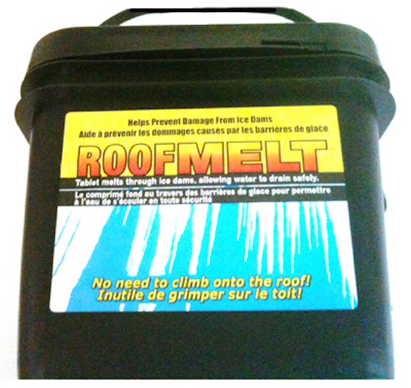 60 Count, Roof Ice Melt Tablet, Designed To Prevent Damage To Roofs RM65S MELTER