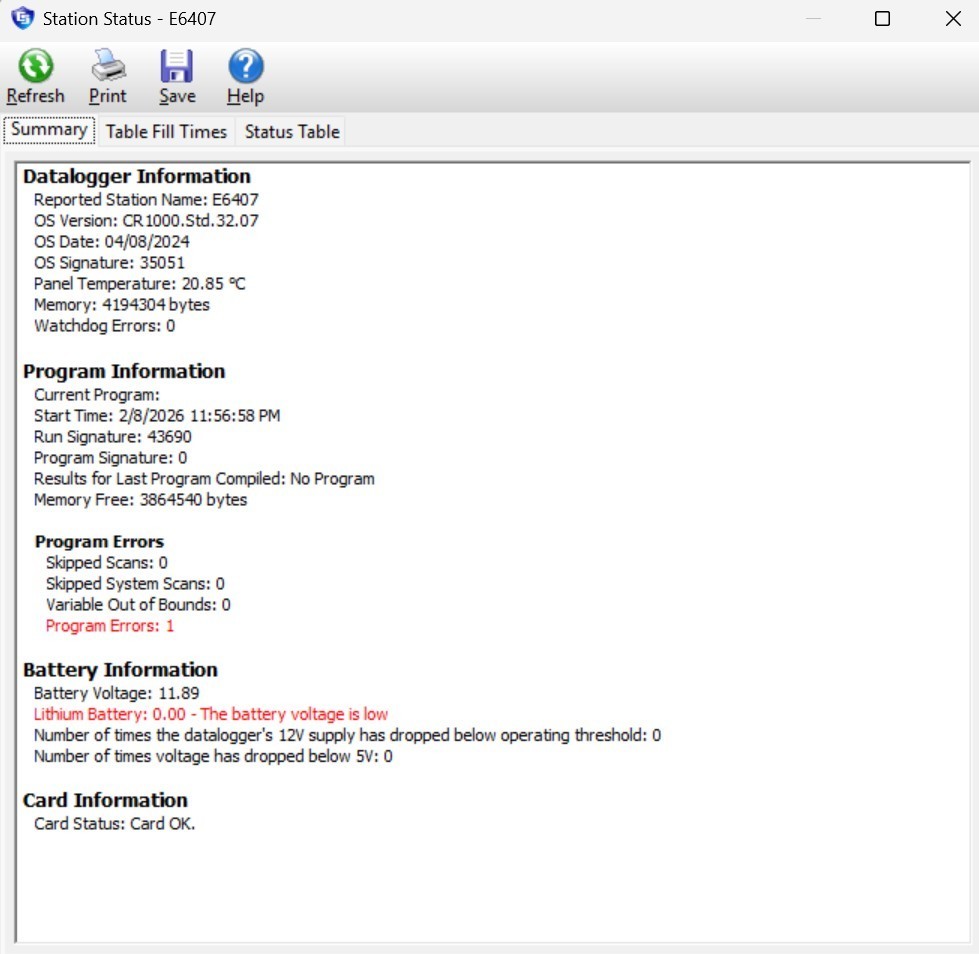 Campbell Scientific CR1000 Measurement & Control Data Logger - Used
