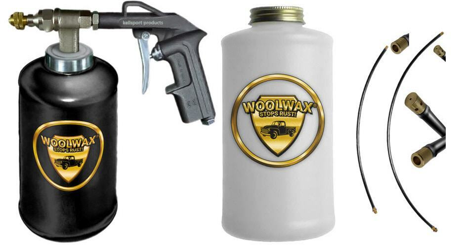 Woolwax Pro Undercoating Gun with (1) Full Quart of Woolwax Black