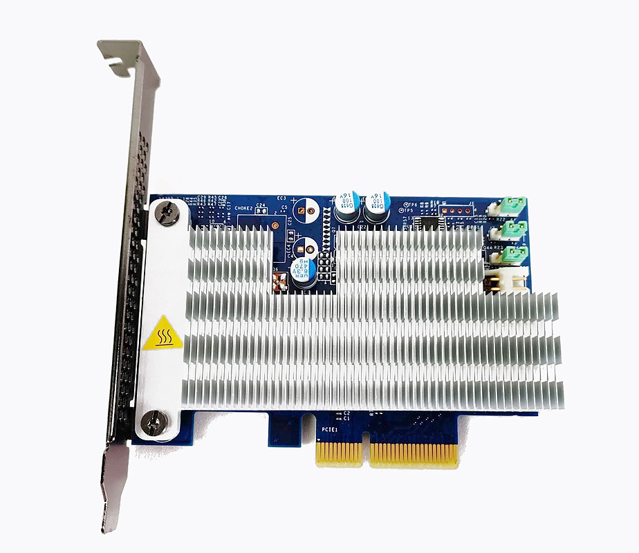 New HP Z Turbo Drive G2 M.2 NVMe pcie Adapter Board 742006-005 Heatsink READ --