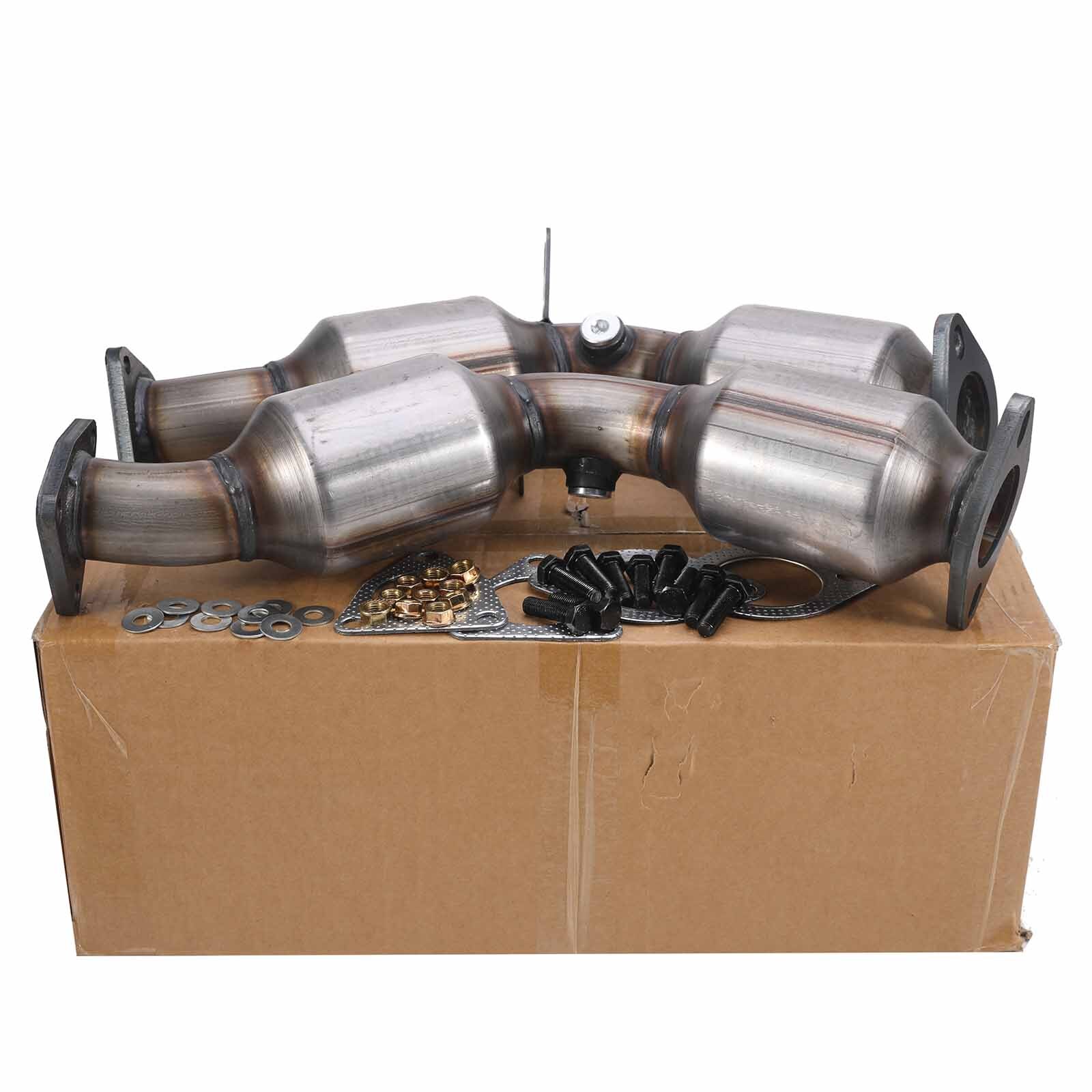 Pair Catalytic Converter Fits Infiniti G35 3.5L 2003-2007 Direct-fit Highflow