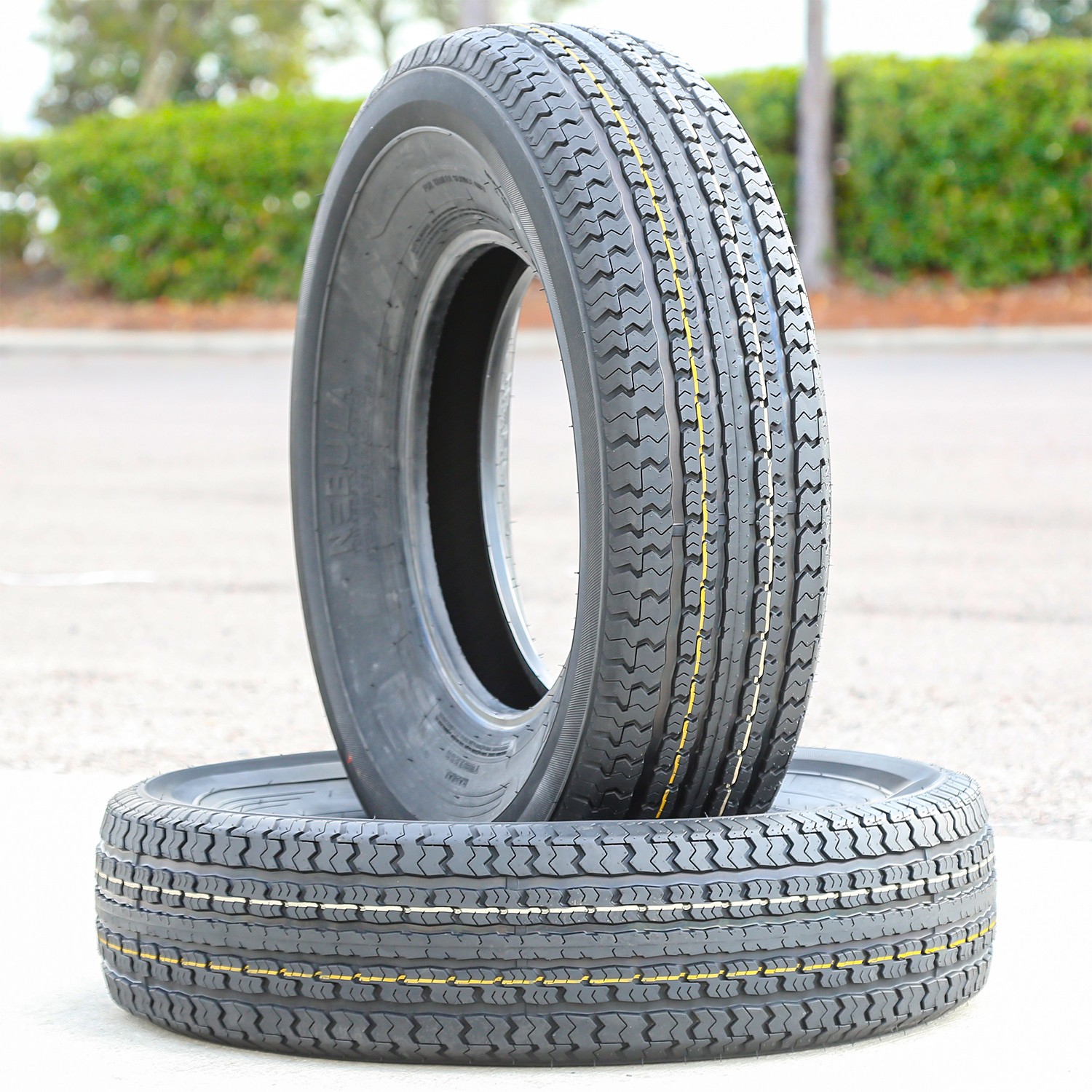 4 Tires Nebula ST Radial N' 001 Semi-Steel ST 225/75R15 Load E 10 Ply (Thailand)