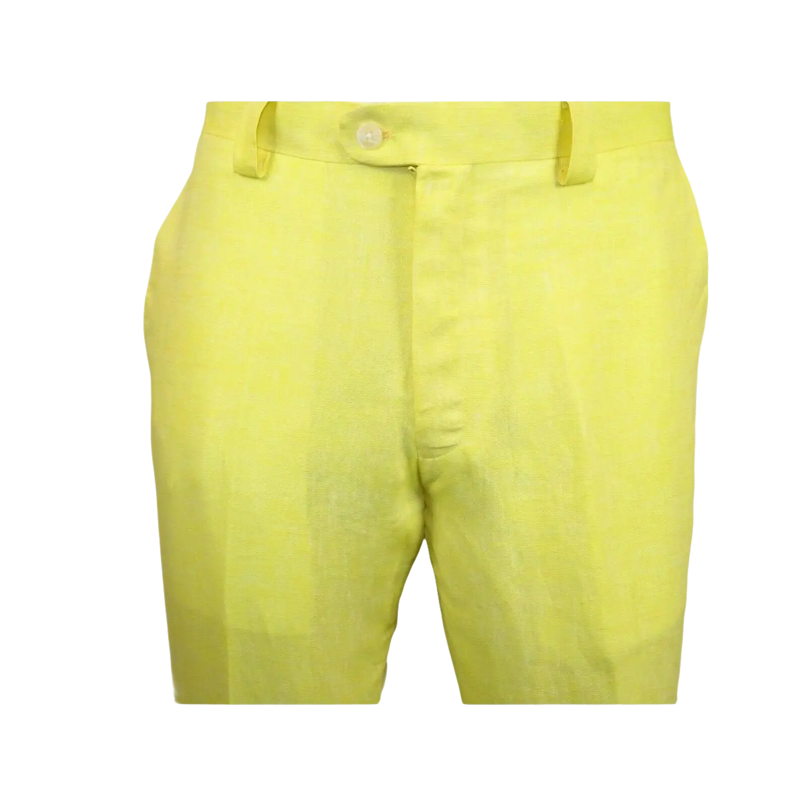 Men Premium 100% Linen Cocktail Suit by INSERCH Breathable and cool SU880 Yellow