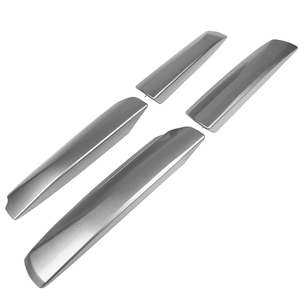 4Pcs For 2008-2013 Toyota Highlander XU40 Roof Rack Rail End Cover Shell Cap