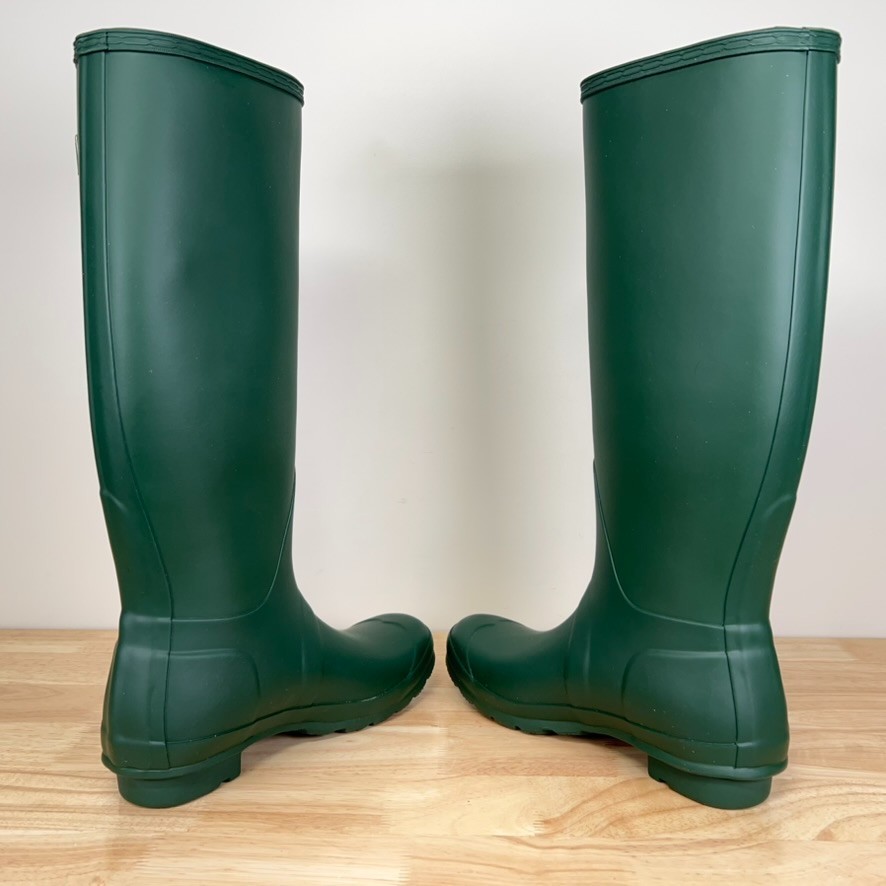 Hunter Original Tall Women's Rain Boots US 8 EU 39 Green