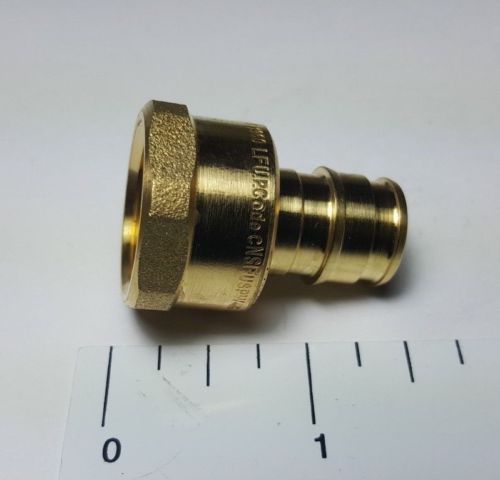 25 Pieces 1/2" PEX A X 1/2" FEMALE NPT EXPANSION ADAPTER F1960
