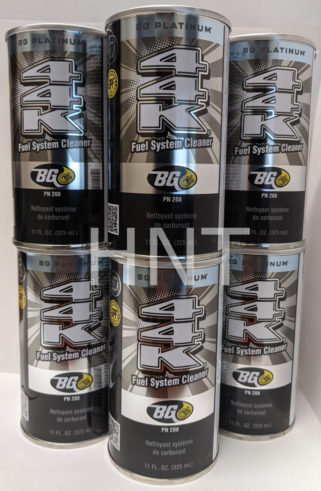 BG 44K Platinum Fuel System Cleaner Power Enhancer 11oz cans 6 pack