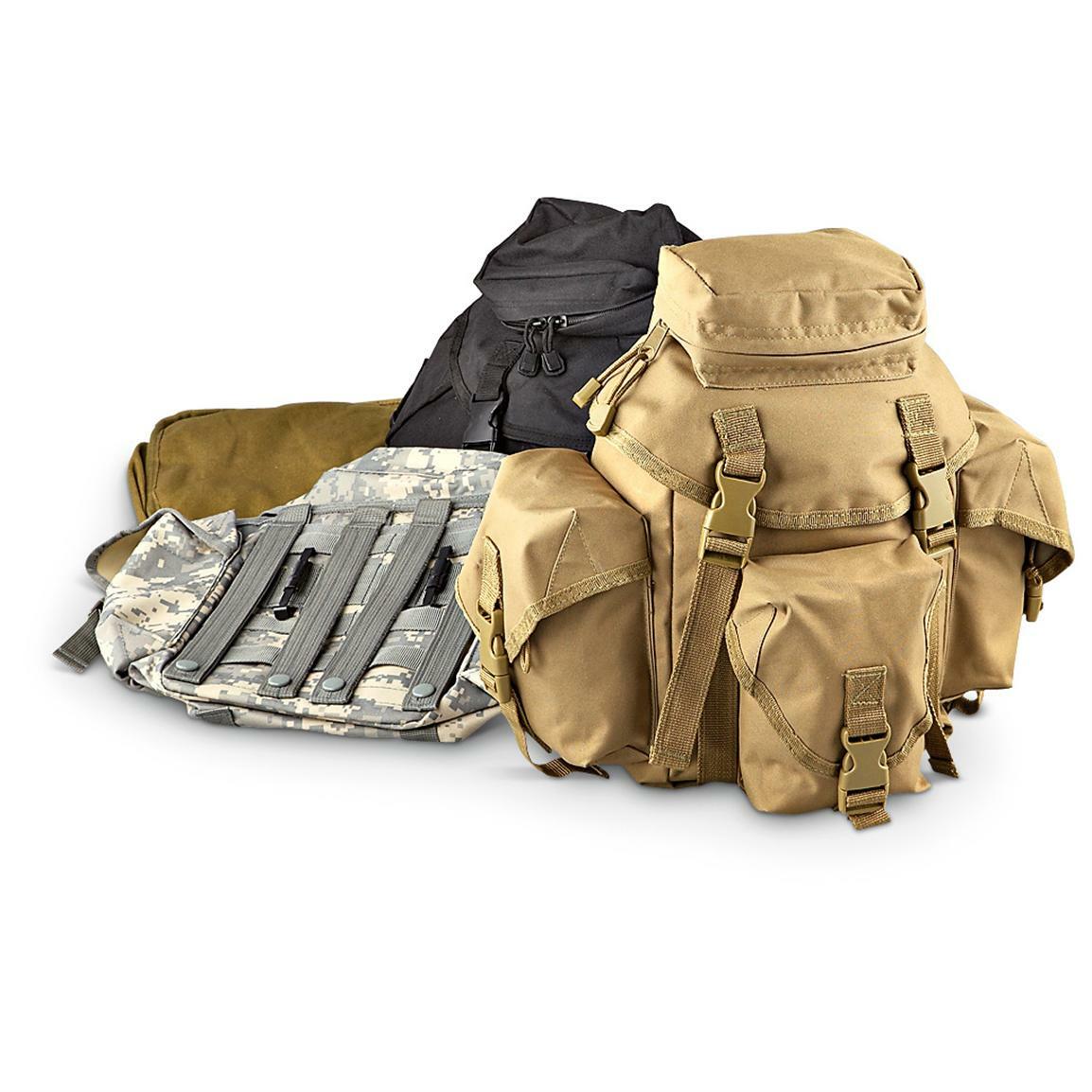 NEW Tactical Military Style Recon Mission 6 Compt MOLLE Butt Pack OD OLIVE GREEN