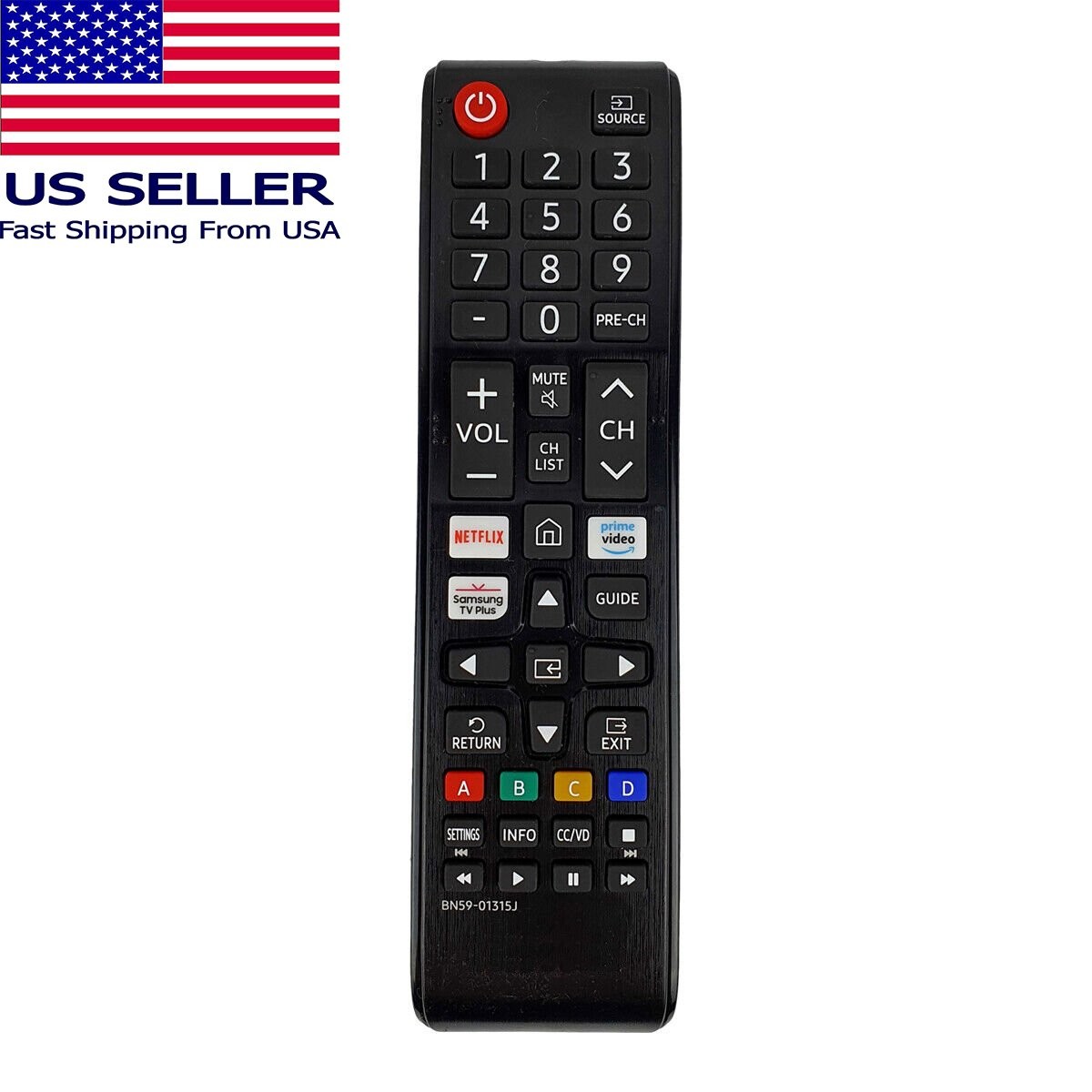 New BN59-01315J For Samsung 2020 LCD TV Remote Control UN58TU7000F UN58TU700DF
