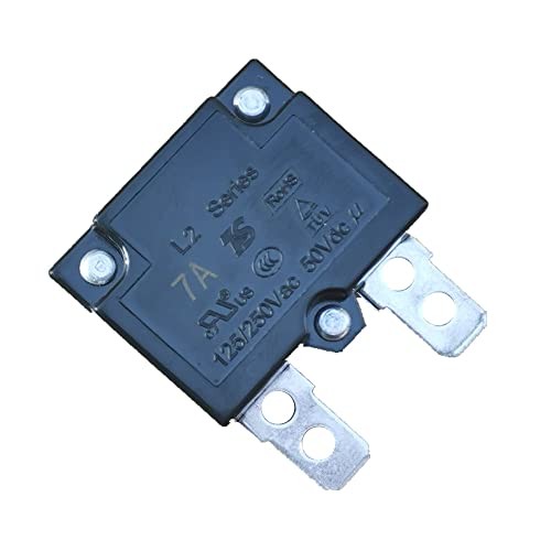 2Pcs 7A 125/250Vac 50Vdc Automatic Reset Relay Fuse Therma Switch Circuit