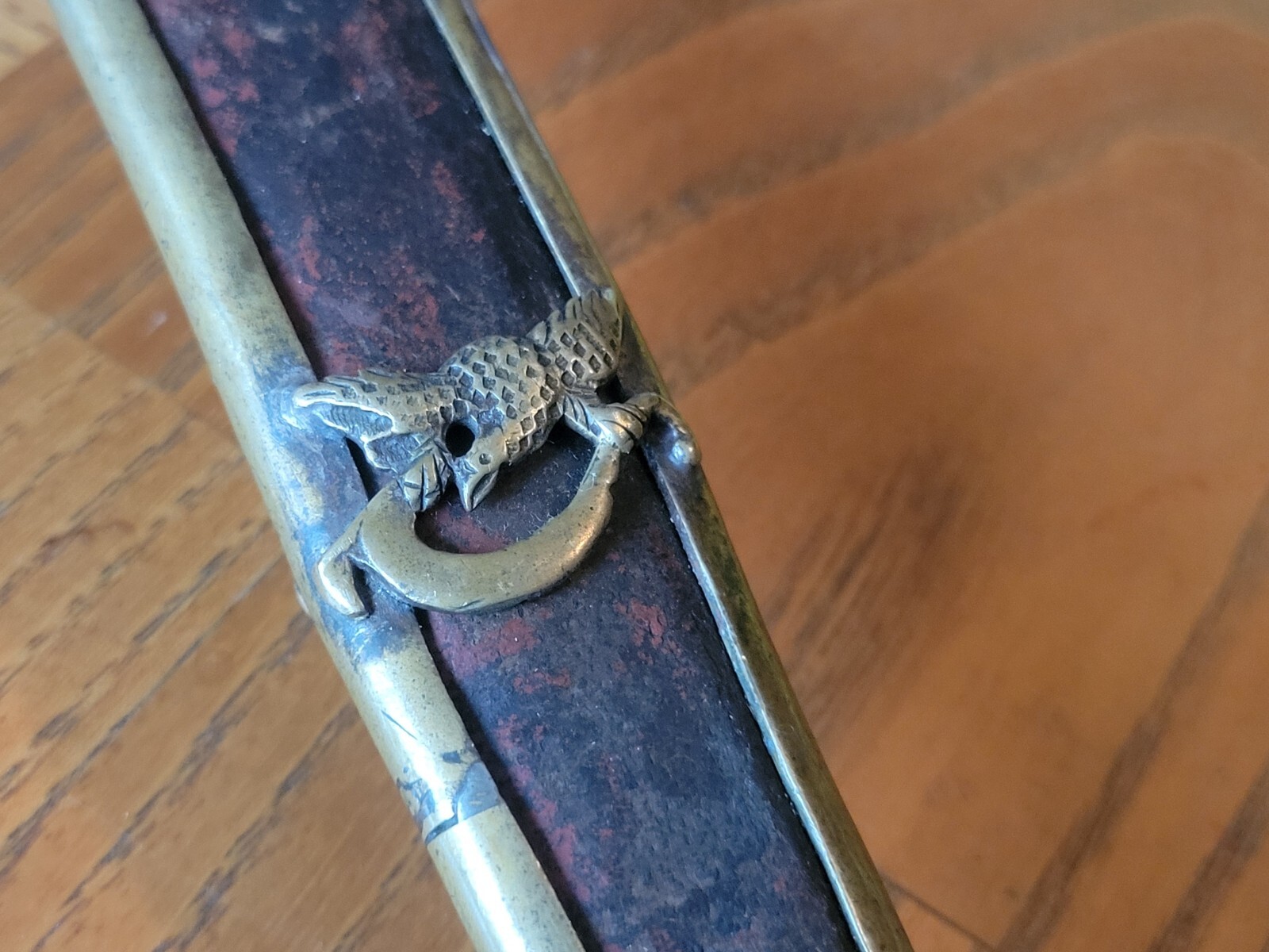 Civil War Officer's Dagger with Sheath Used Free Shipping