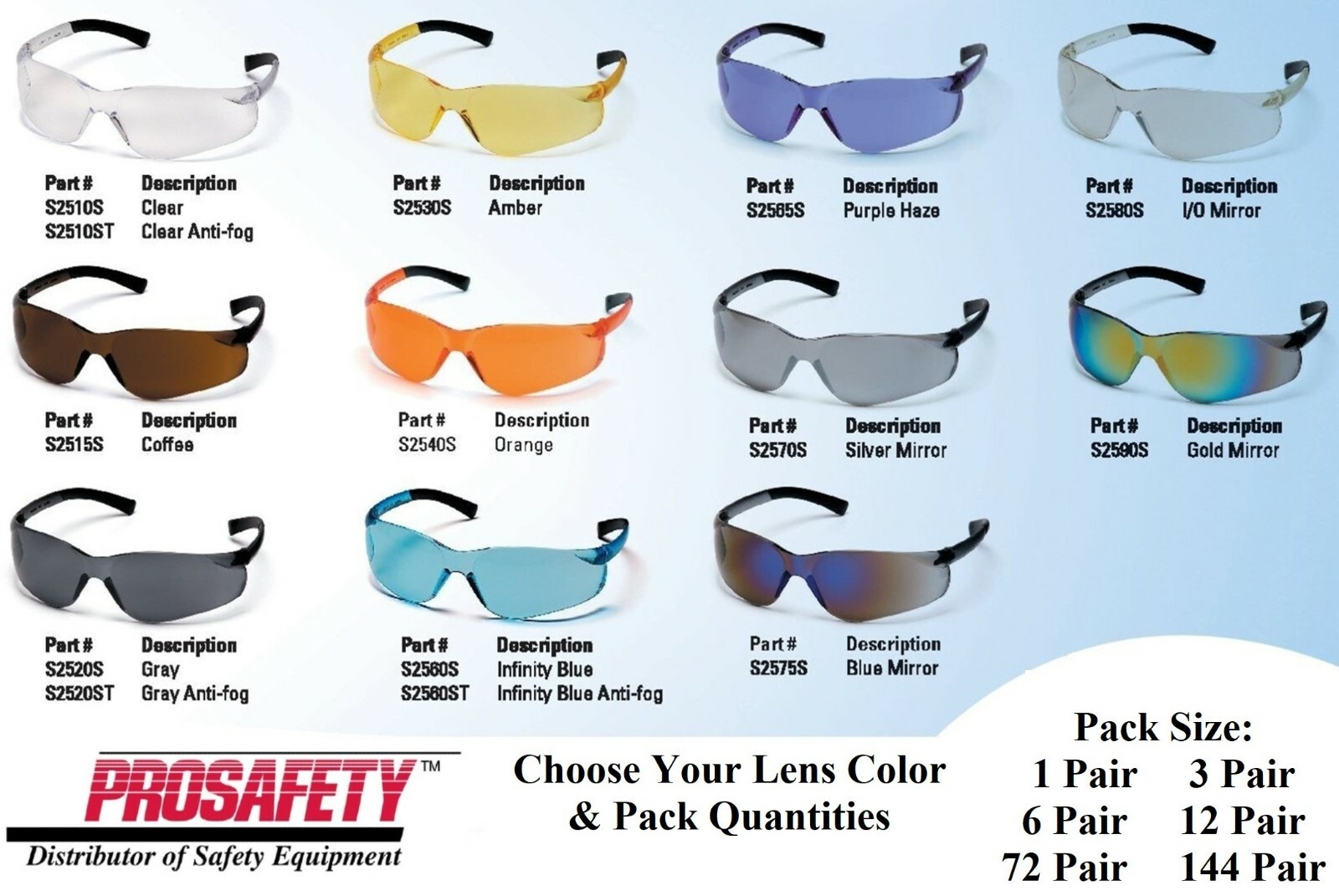 LOT ANSI UV Z87+ Durable Construction Work Eyewear Sunglasses Safety Glasses