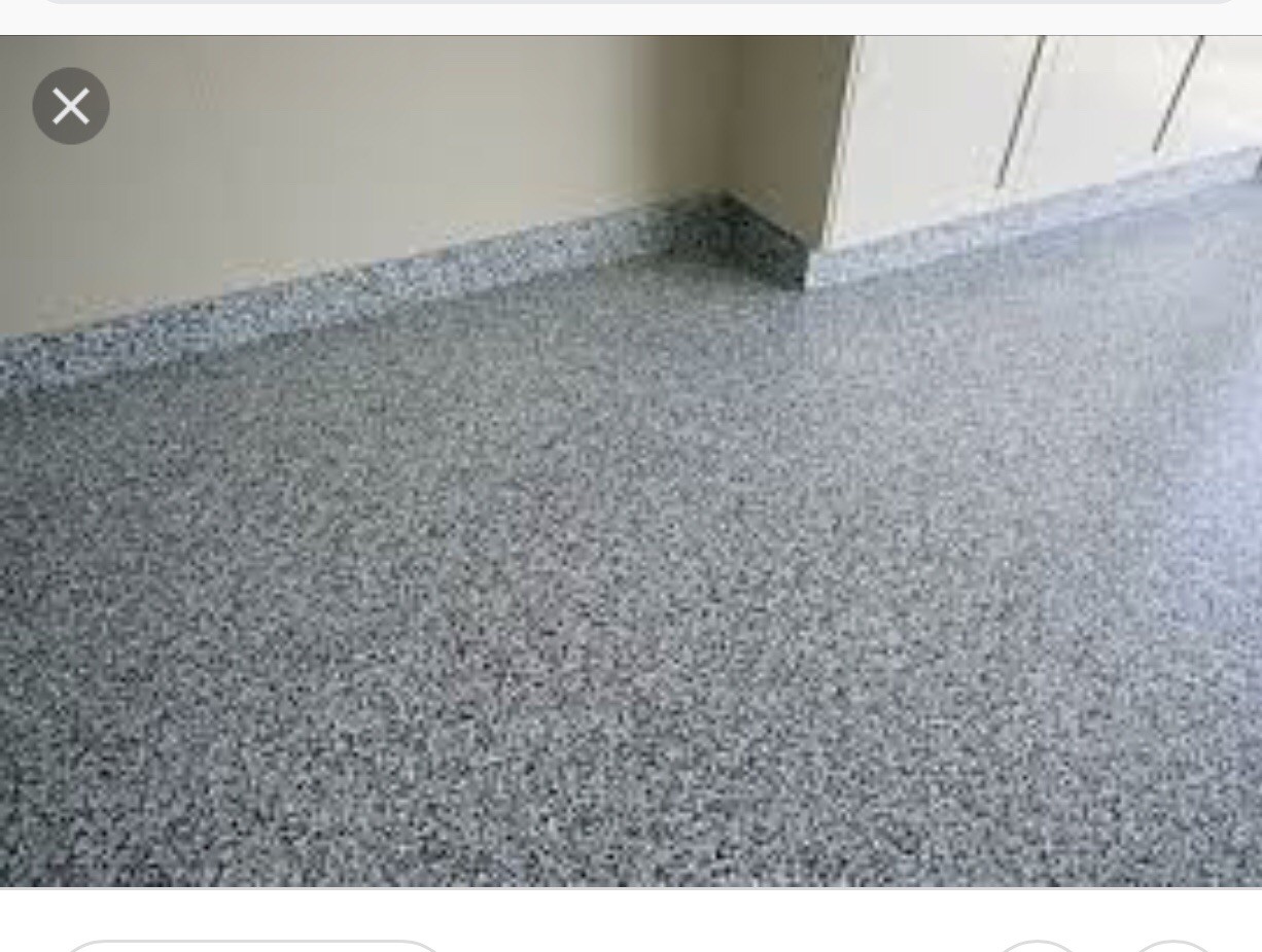 CHIPS FLAKES FOR EPOXY FLOORS DOMINO TUXEDO MIX 1/4” 50 Lb Cs