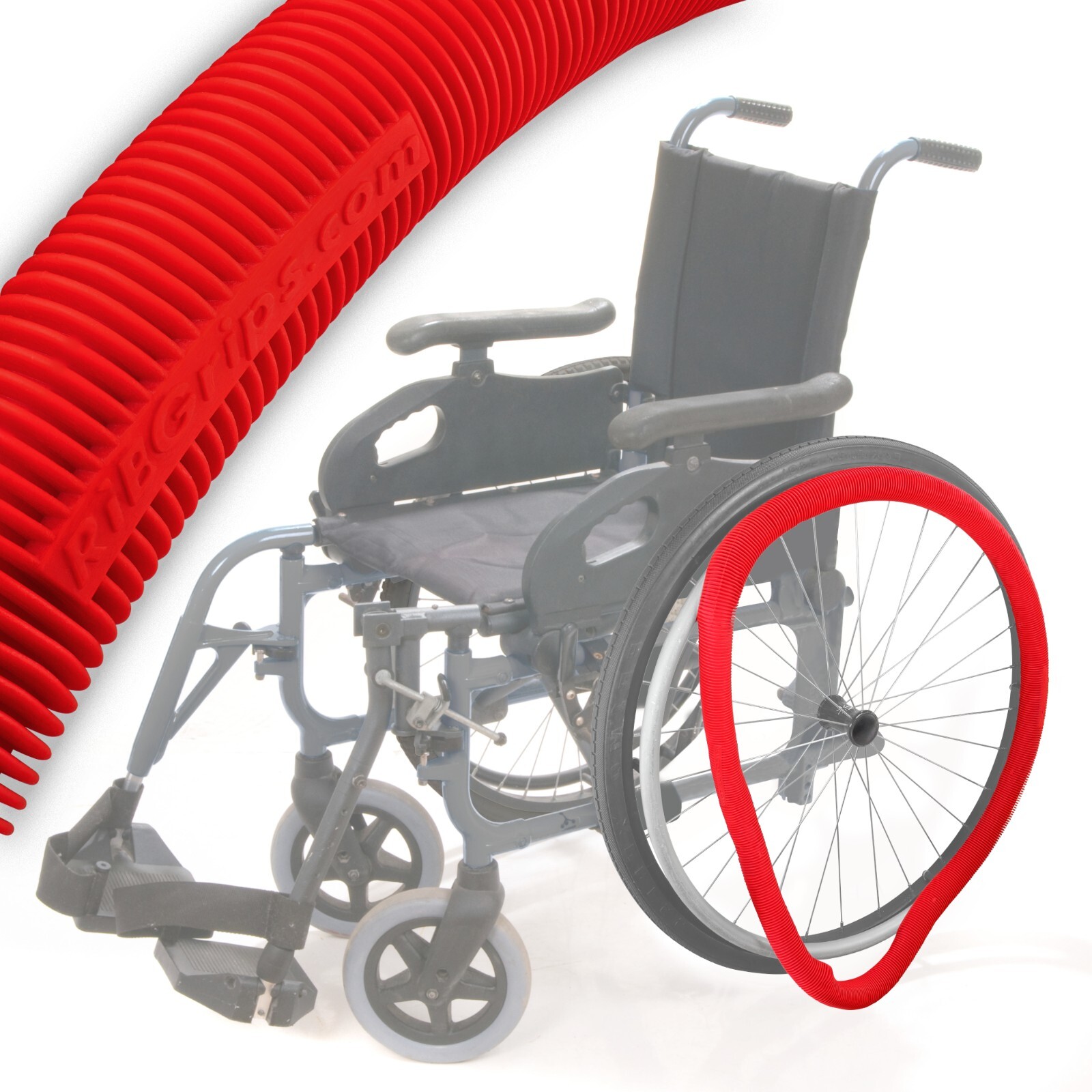 Ribgrips Wheelchair Handrim Covers