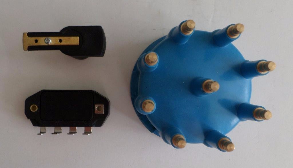 BLUE Ready-To-Run/Small HEI Replacement Distributor Cap, Rotor & module TSP 88.5