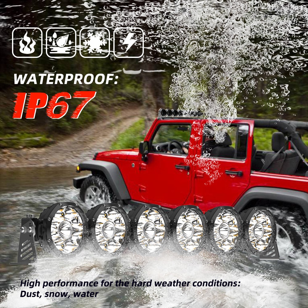 Colight Designs™ 8 XL Linkable Roof Mount LED Light Bar for Polaris RZR Pro R