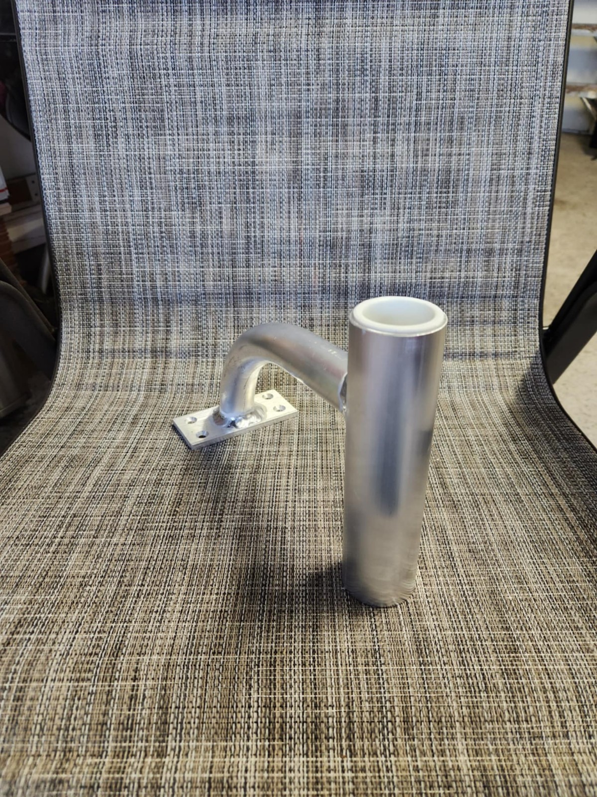 Aluminum Shallow Water Anchor Mount Bracket 1" 1.25" Straight Angled Curved