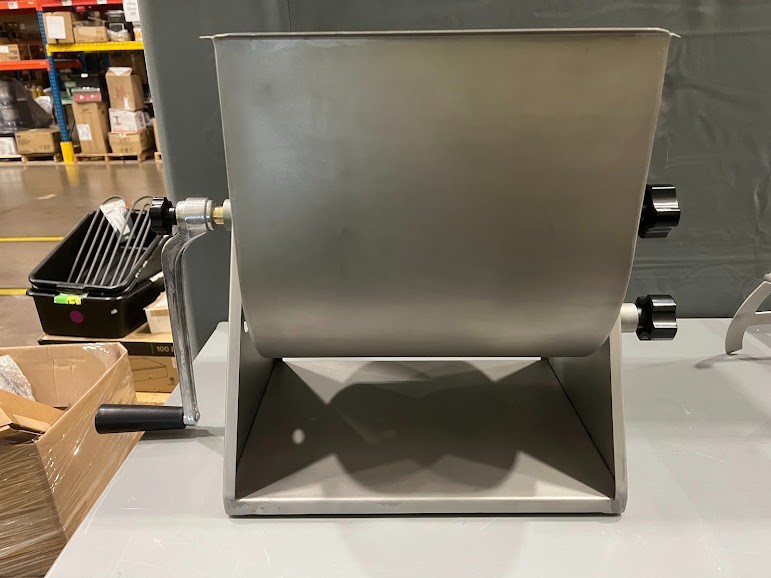 Backyard Pro 44 lb. Manual Tilting Meat Mixer with Removable Paddles