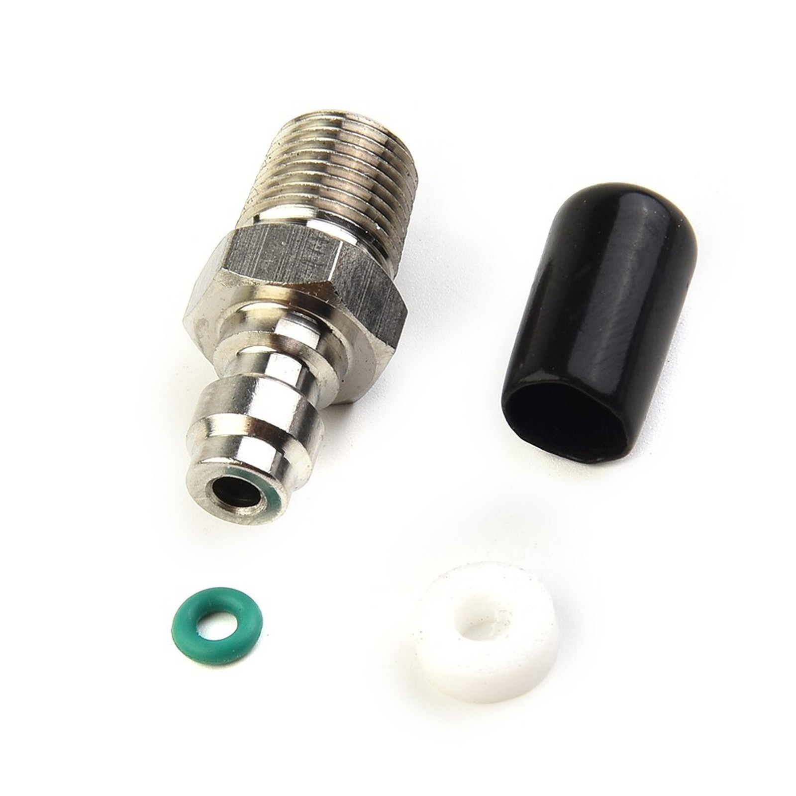 1/8 PCP Quick Head Plug Adapter Male NPT Thread Paintball Fitting 3000-5000psi