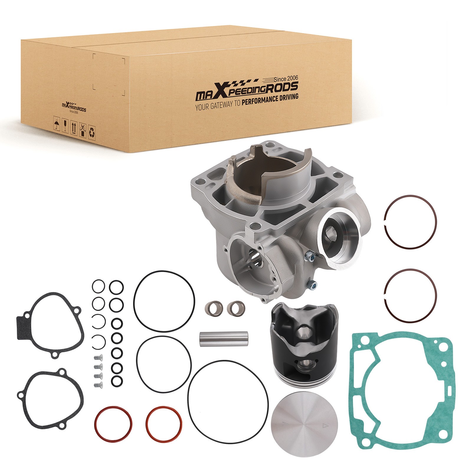 Piston Cylinder Gasket Top End Rebuild Kit For 300 XC 300 TE EXC XCW SX 2008-16