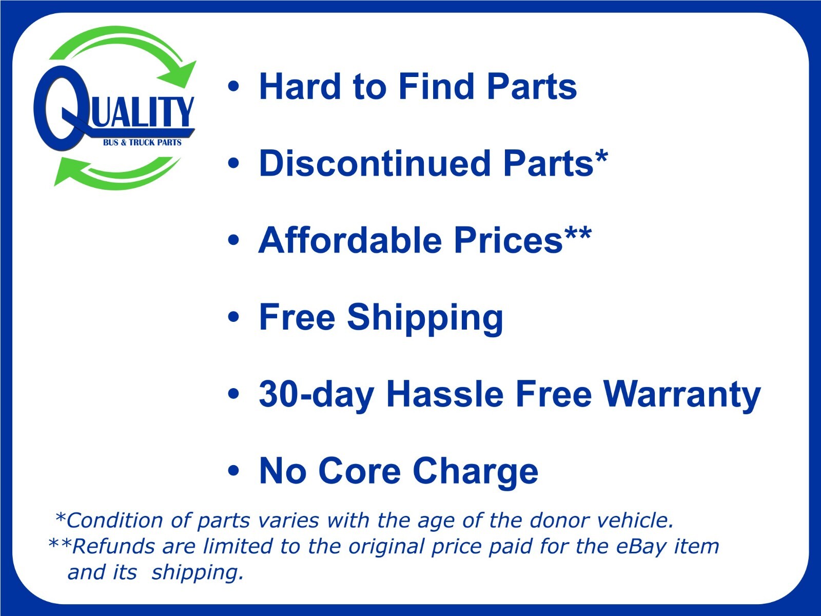 Bergstrom defroster fan 756720C 756744C 1215882 129547 1000202056 000202056