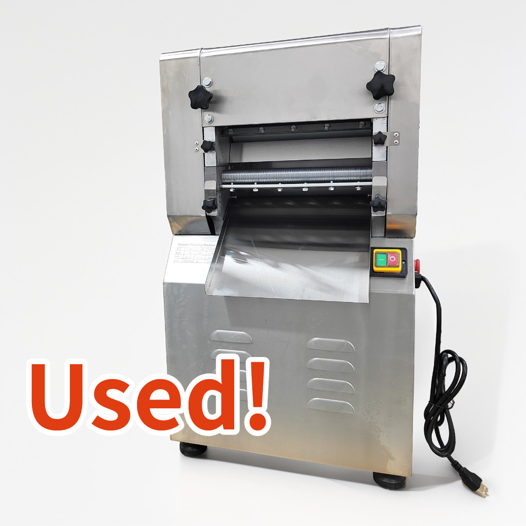 Used! 11.4" Commercial Vertical Press Dough Roller Sheet Machine w/1.5mm Cutter