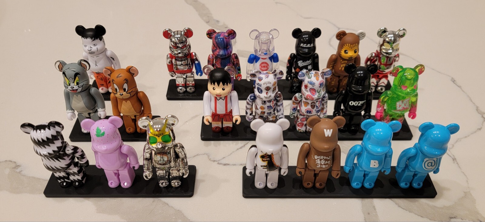 Fast Shipping! Custom Medicom Toys Bearbrick 100% Display Stands New