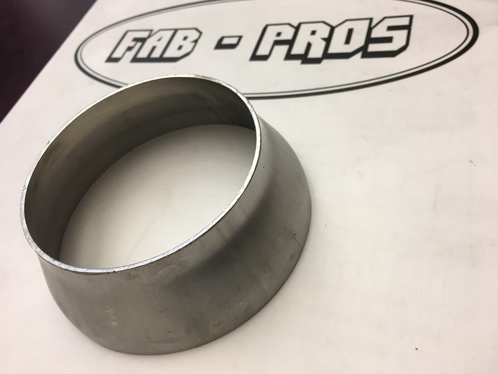 Stainless Steel (304 Grade) 2.5" to 3" Weld Transition - Reducer - Nicely Formed