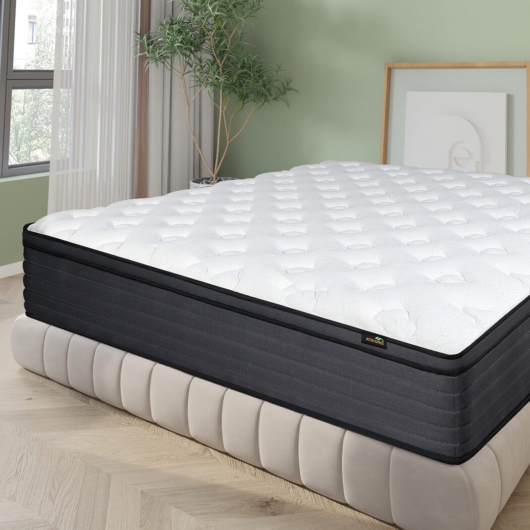 14"/12" Mattress Hybrid Spring Comfy Mattress in A Box Twin Full Queen King Size