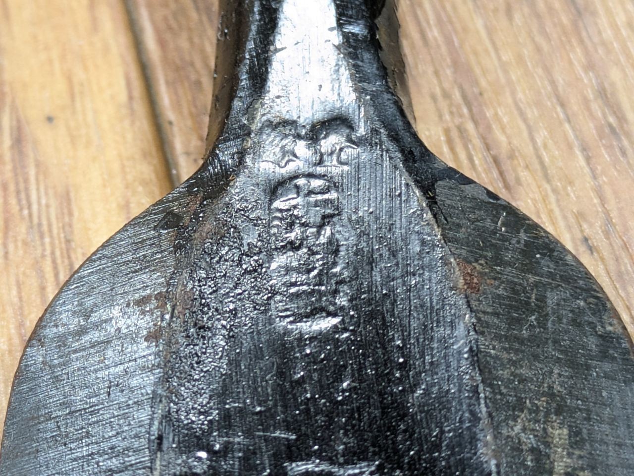 Japanese vintage chisel tataki Nomi Japan Signed Old 23.15.24.37.15.9 mm RB230