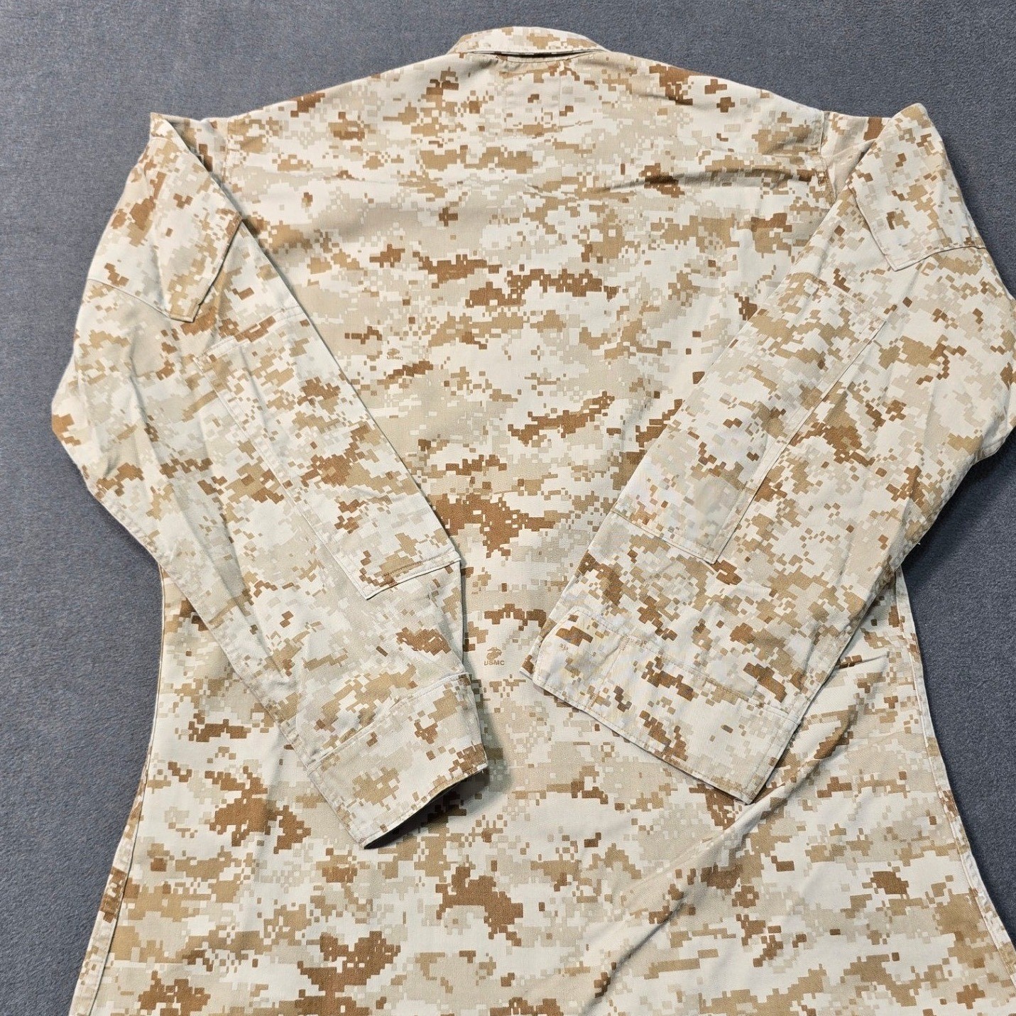 USMC Desert MARPAT Digital Camo Combat Shirt Medium Regular American Military