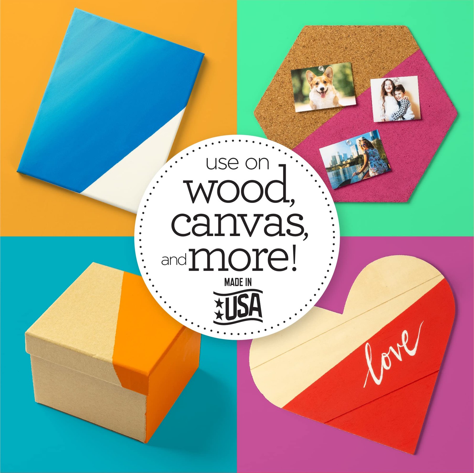 Acrylic Paint in Assorted Colors (2 Ounce), 20503 White