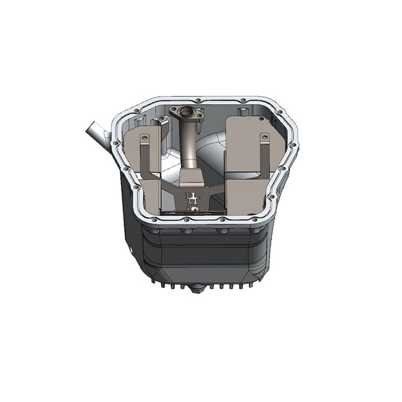 IAG Performance EJ Street Series Oil Pan Package (Silver) for Subaru EJ WRX STi