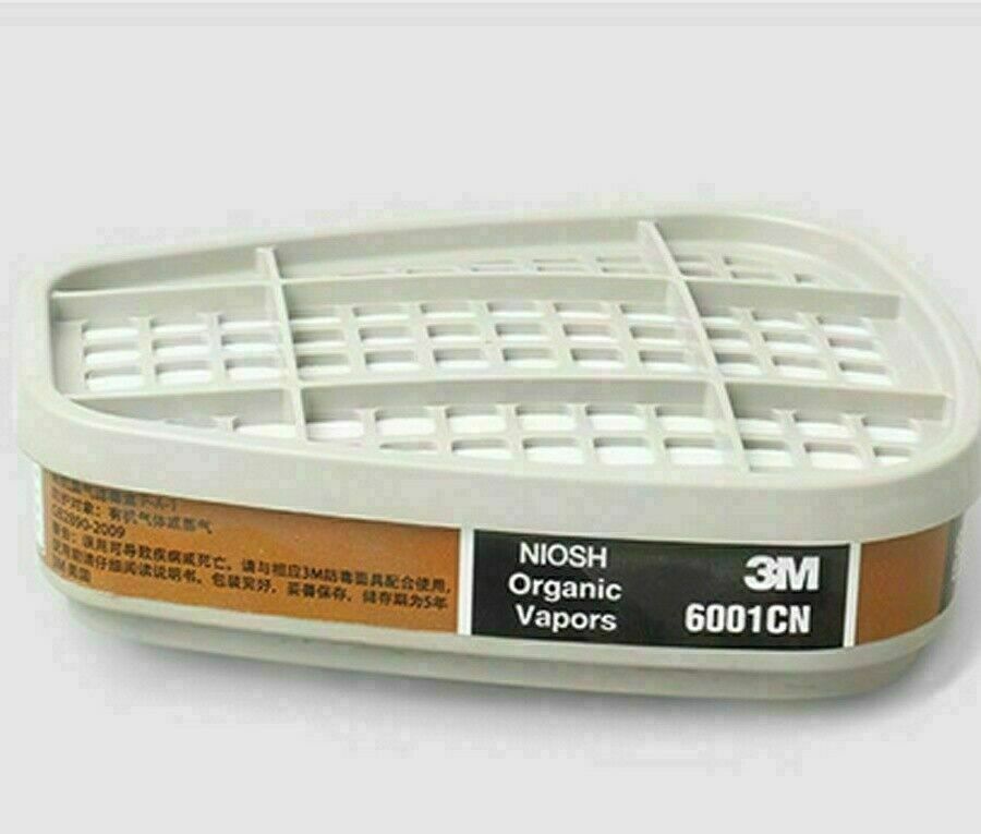 US 6001CN Organic Vapor Respirator Filter Cartridge For 6300 6800 7502 Gas Mask