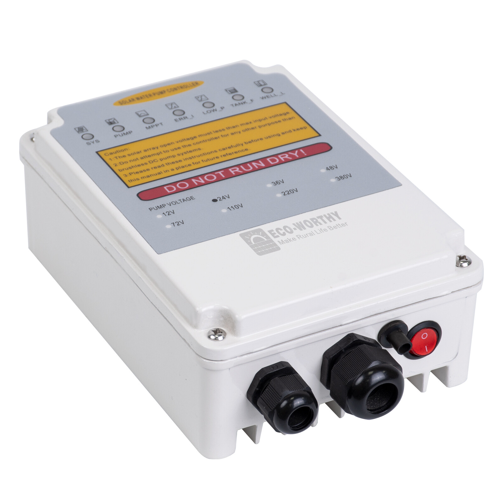 3" DC 24V Solar Water Pump Deep Well Pump Submersible Bore MPPT Controller Kit