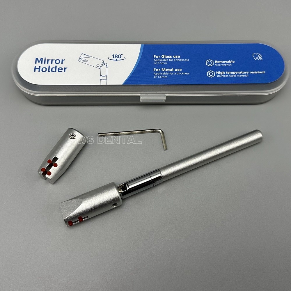 Dental Photography Mirror Holder 180° Adjustable Autoclavable Stainless Handle