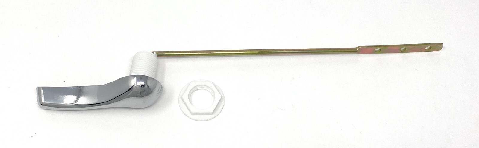 Toilet Tank Flush Lever Front Mount Toilet Handle Replacement kit Chrome Finish