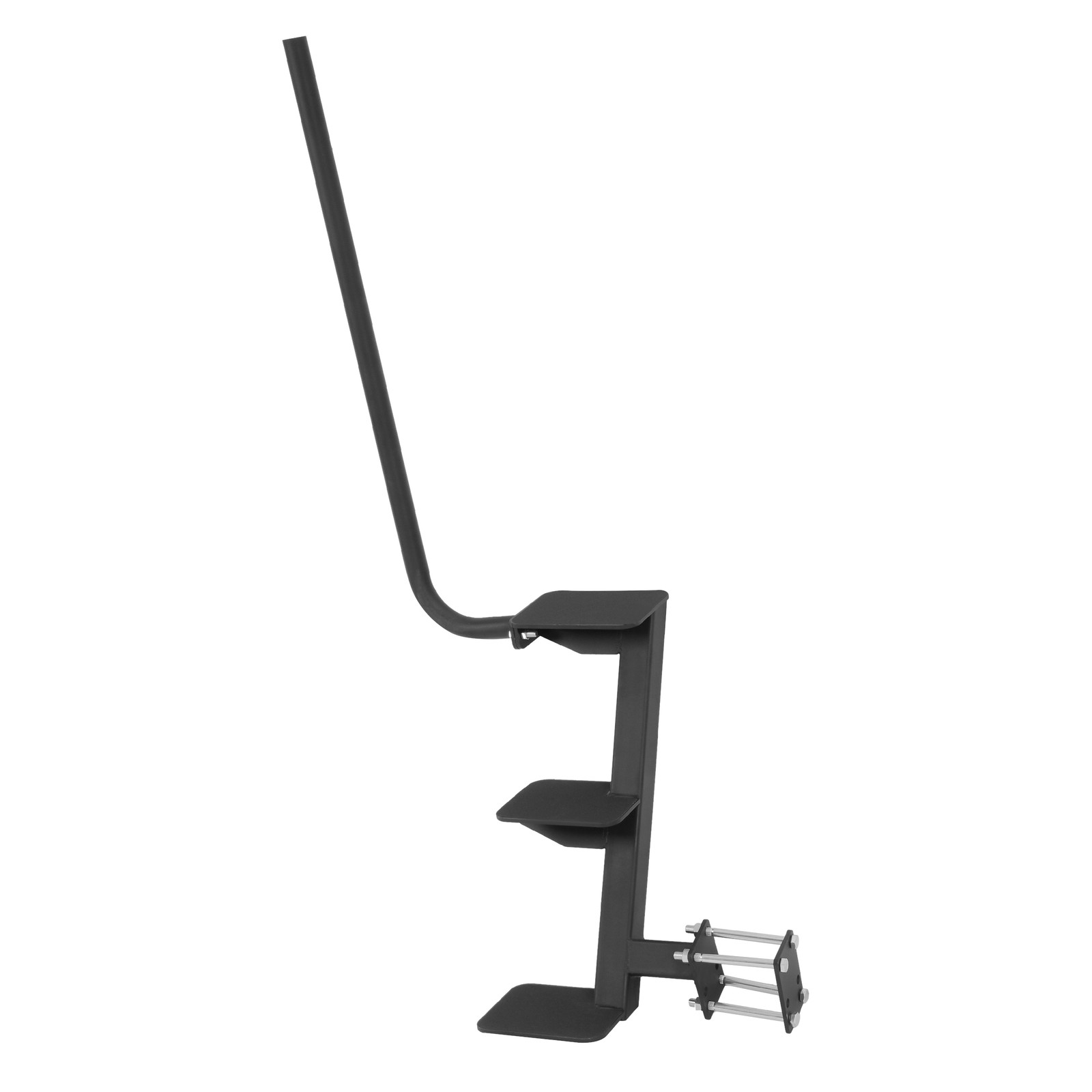 3-Step Boat Trailer Steps 460 lbs Side Mount Step For Universal Bass Boat