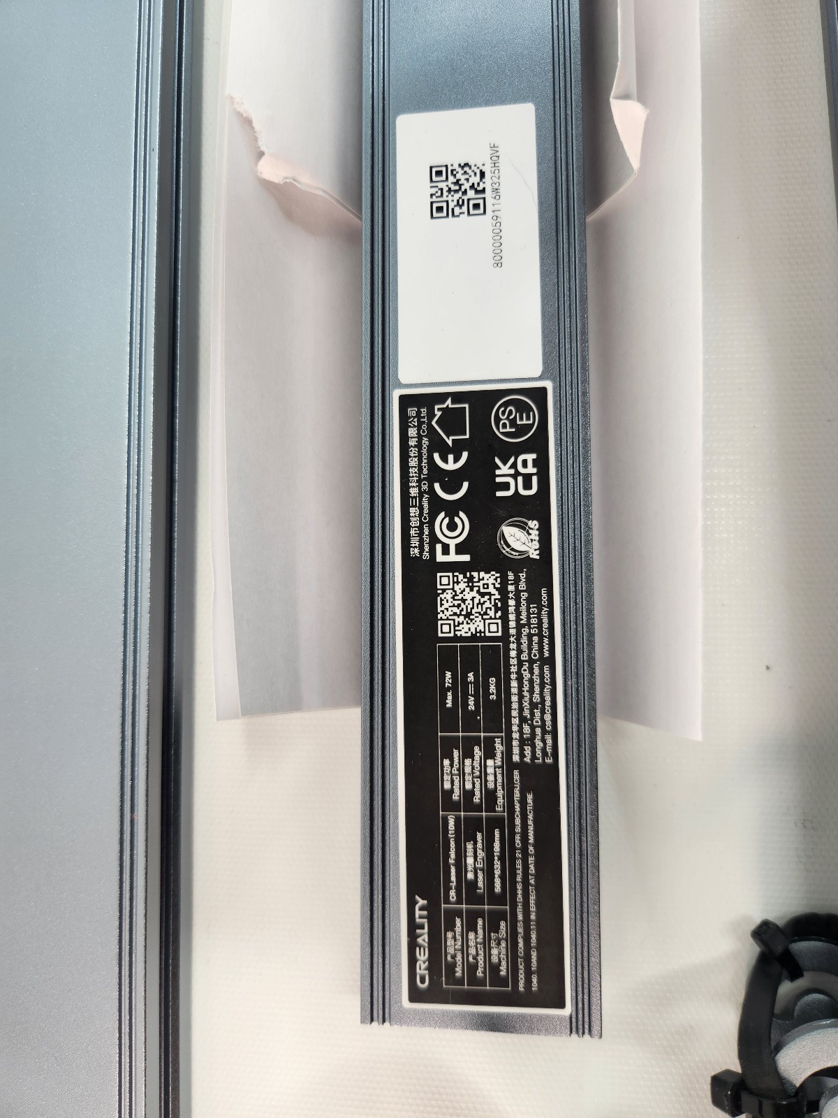 Creality Falcon 10W Laser Engraver Machine CR-LASER 72W Laser Cutter 15.7"x16.3"