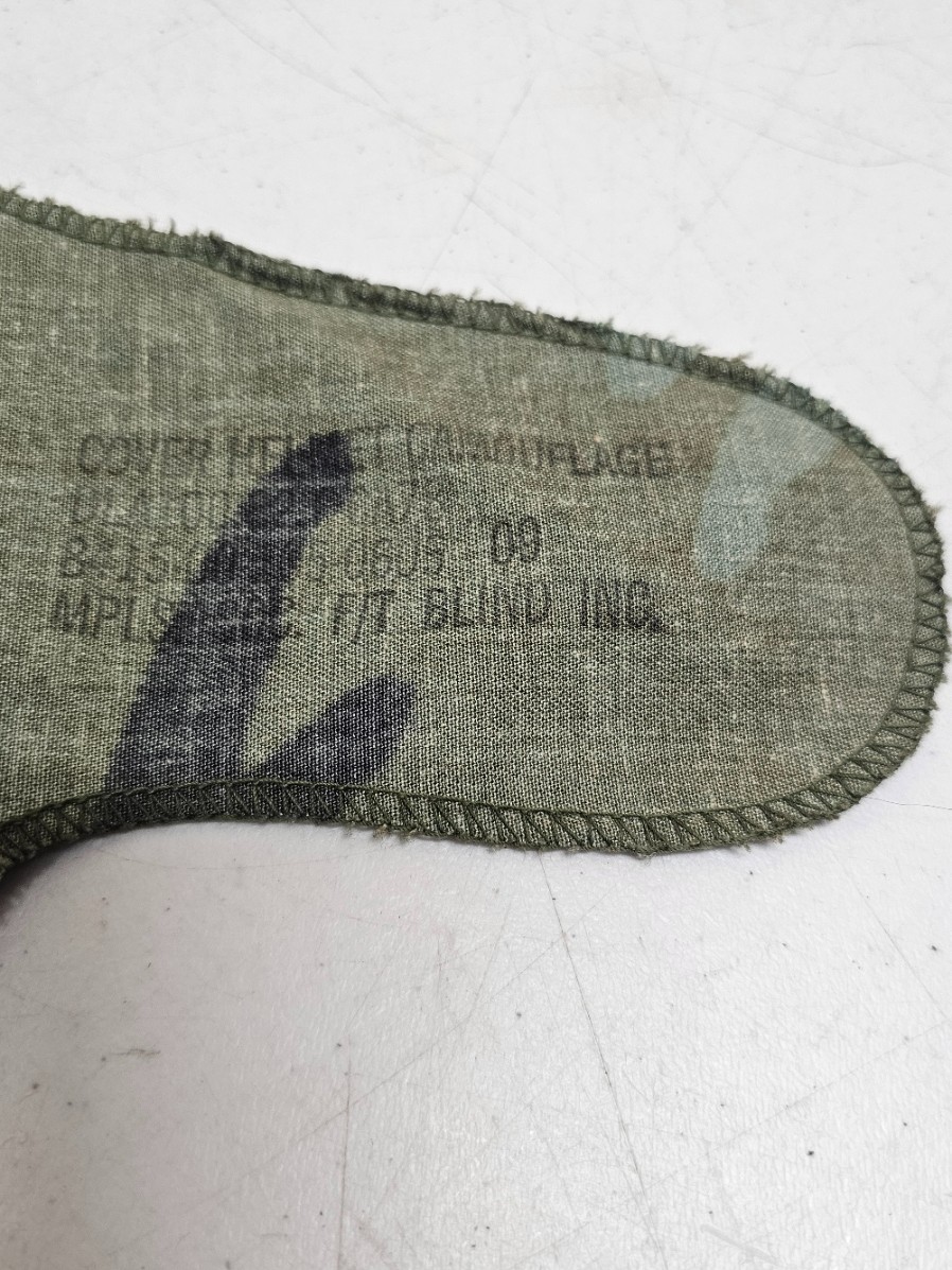 1950s US Army M1 Helmet w/ Green Metal Chinstrap & Liner