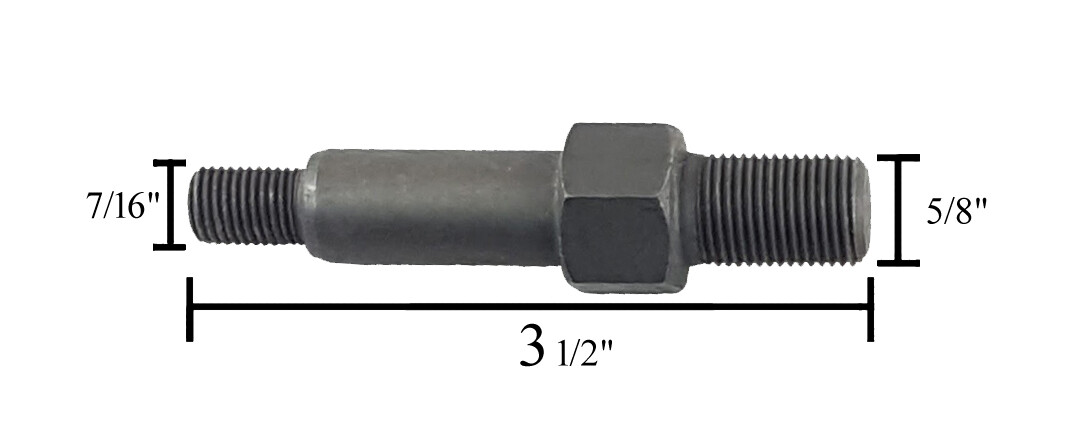 Universal Air Ride Front Shock Relocator Kit Weld on Mount Bracket Stud