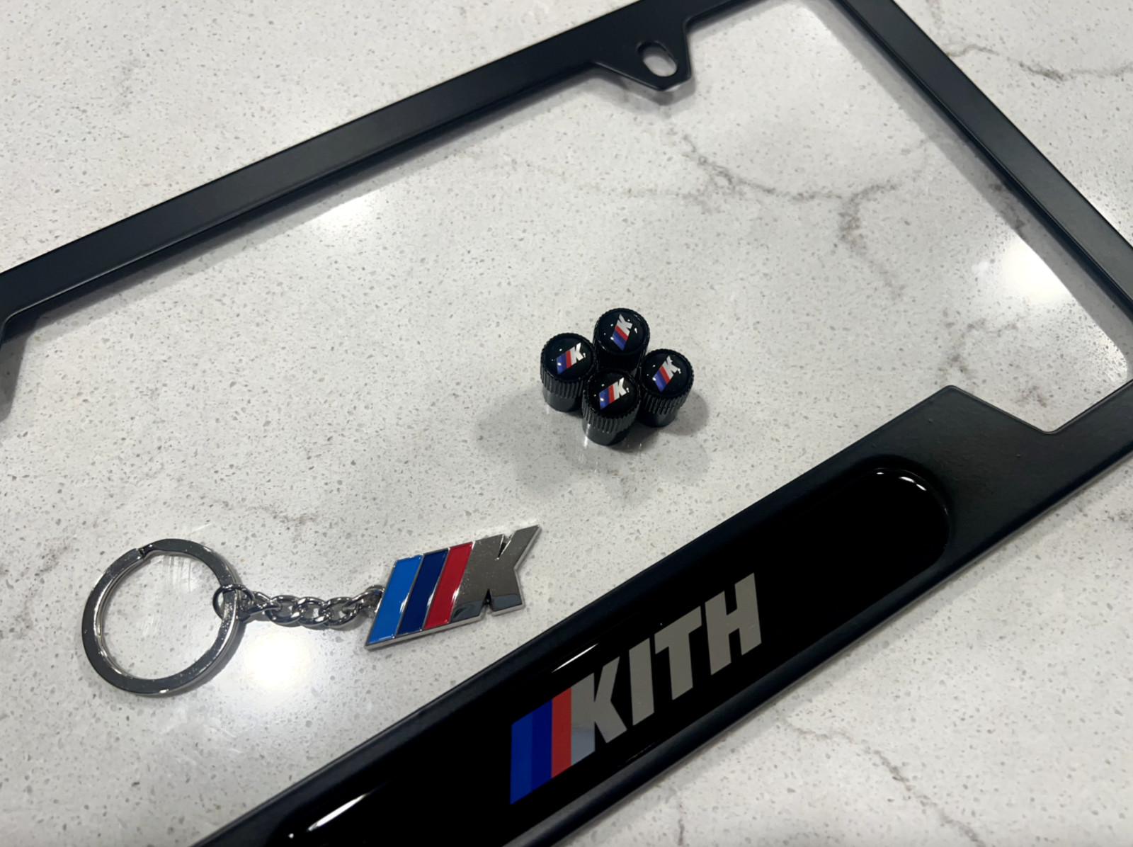 KITH MOTORSPORT LICENSE PLATE FRAME - SAME DAY SHIPPING - 1:1 IDENTICAL
