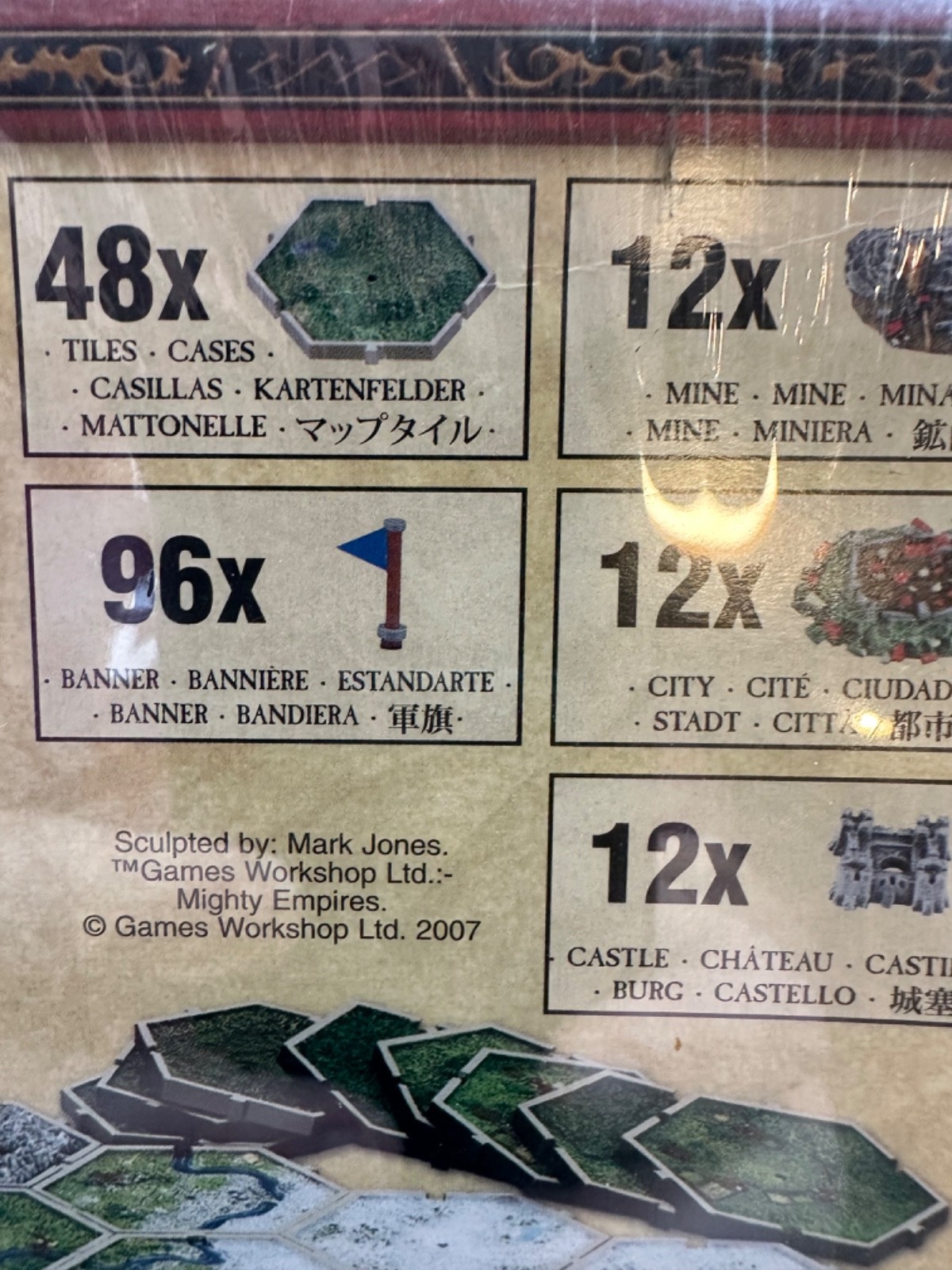 Warhammer Mighty Empires Tiles Sealed Box Old World AOS