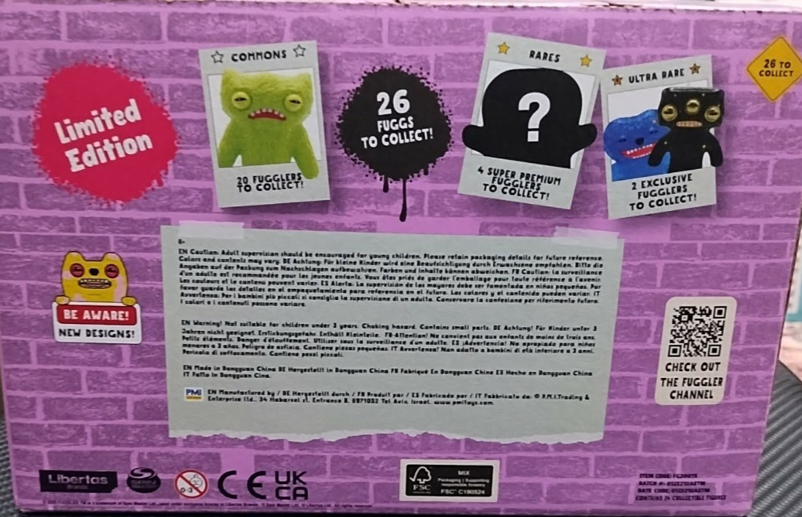 Fuggler Limited Edition Collectible Figures Full Case 24x New