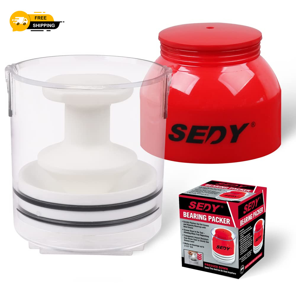 Premium Bearing Packer Kit, Handy Wheel Bearing Packer Tool Portable Wheel Beari