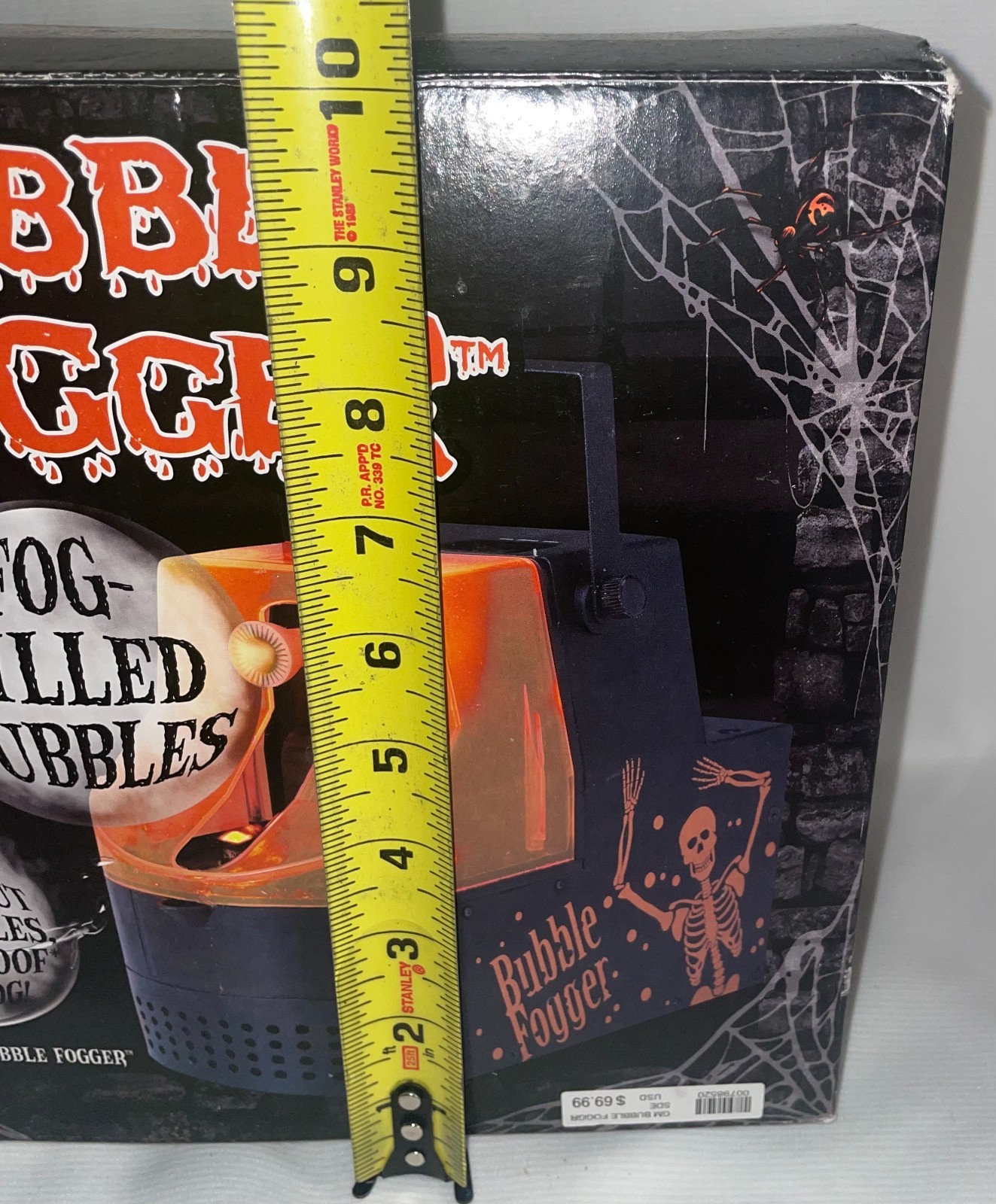 Spirit Halloween Bubble Fogger Works