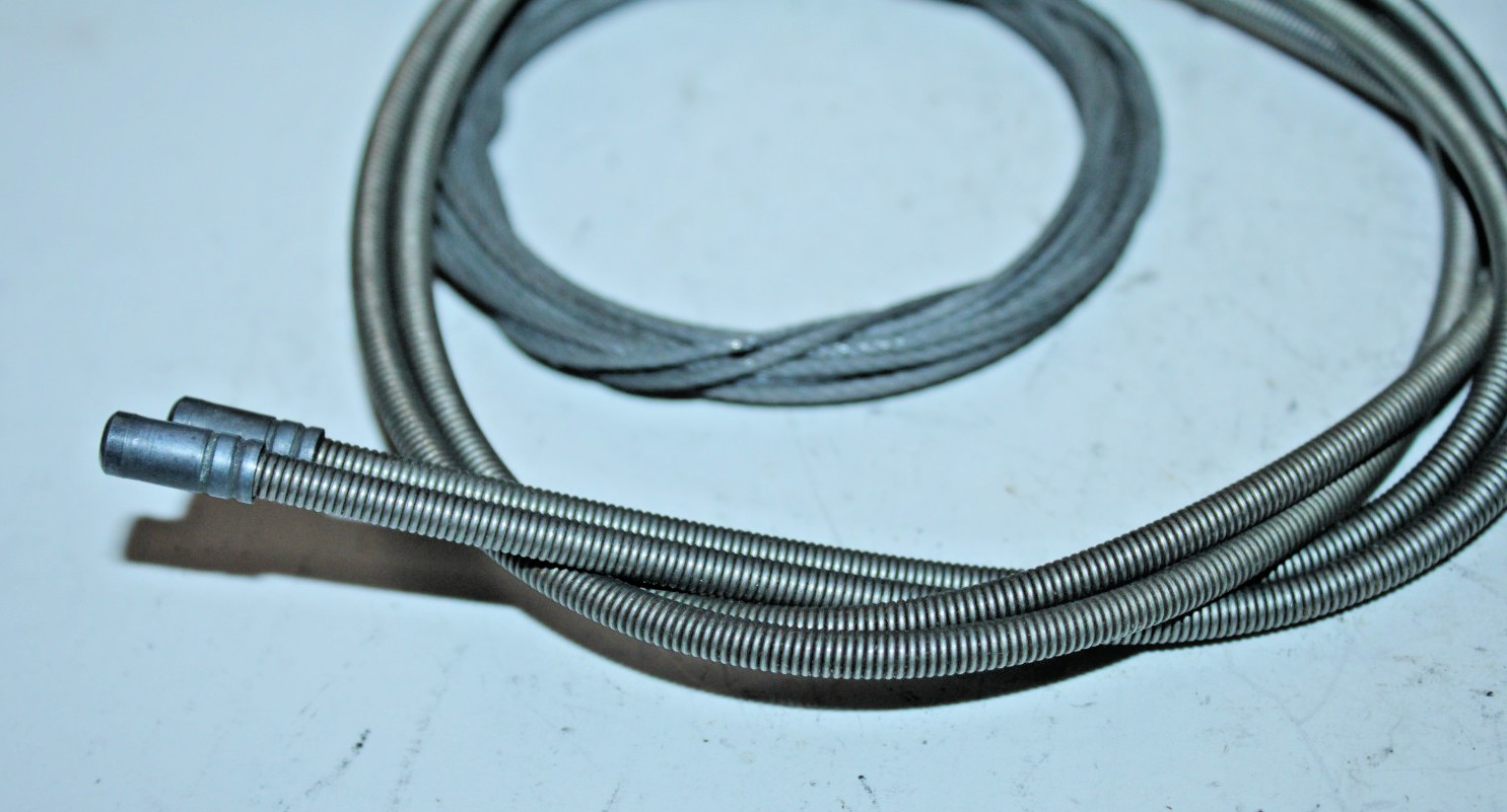 Vintage Suntour Aluminum Bike Housing Cable & Cable Guides 180cm Gray Touring :)