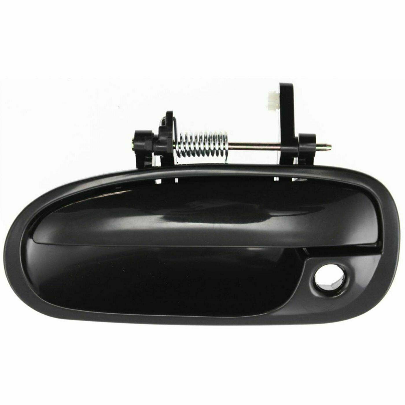 NEW Front Outside Door Handles Set LH RH Smooth Black for 1996-2000 Honda Civic