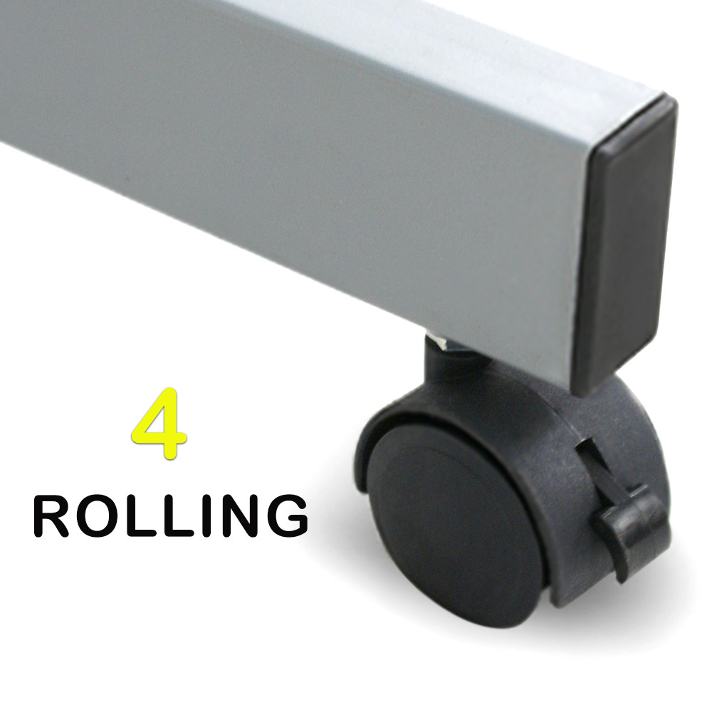 Adjustable Drawing Desk Drafting Table Tempered Glass Top Art Craft Drawers